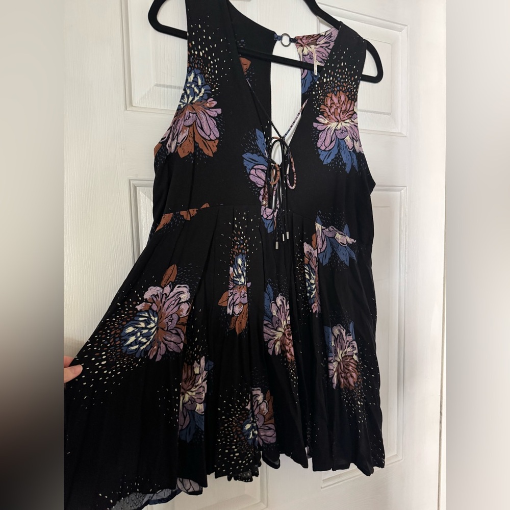 Free People Floral Mini Dress